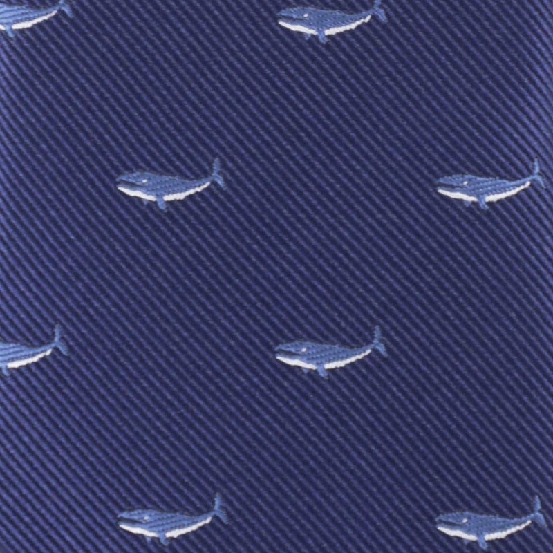 MENDEPOT Animal Pattern Necktie With Gift Box Sea Animal Pattern Tie Father's Day Birthday Gift Tie (Whale) - Image 5